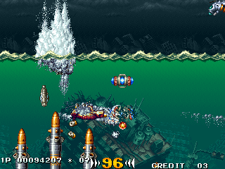 In the Hunt screenshot 5 for Sega Saturn